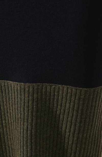 Шерстяное платье VICTORIA BECKHAM синего цвета по цене 95250 руб., арт. DR KNT 61142, фото 5 Шерстяное платье VICTORIA BECKHAM, арт. DR KNT 61142, фото 5