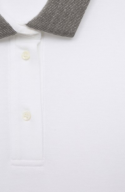 Хлопковое поло BRUNELLO CUCINELLI, арт. B0021T292B, фото 3