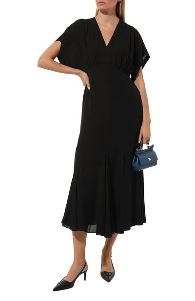 Кожаные туфли lollo DOLCE & GABBANA, арт. CG0676/AW576, фото 2