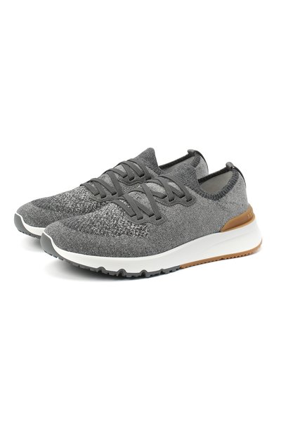 Текстильные кроссовки BRUNELLO CUCINELLI, арт. MZUKIS0250, фото 1