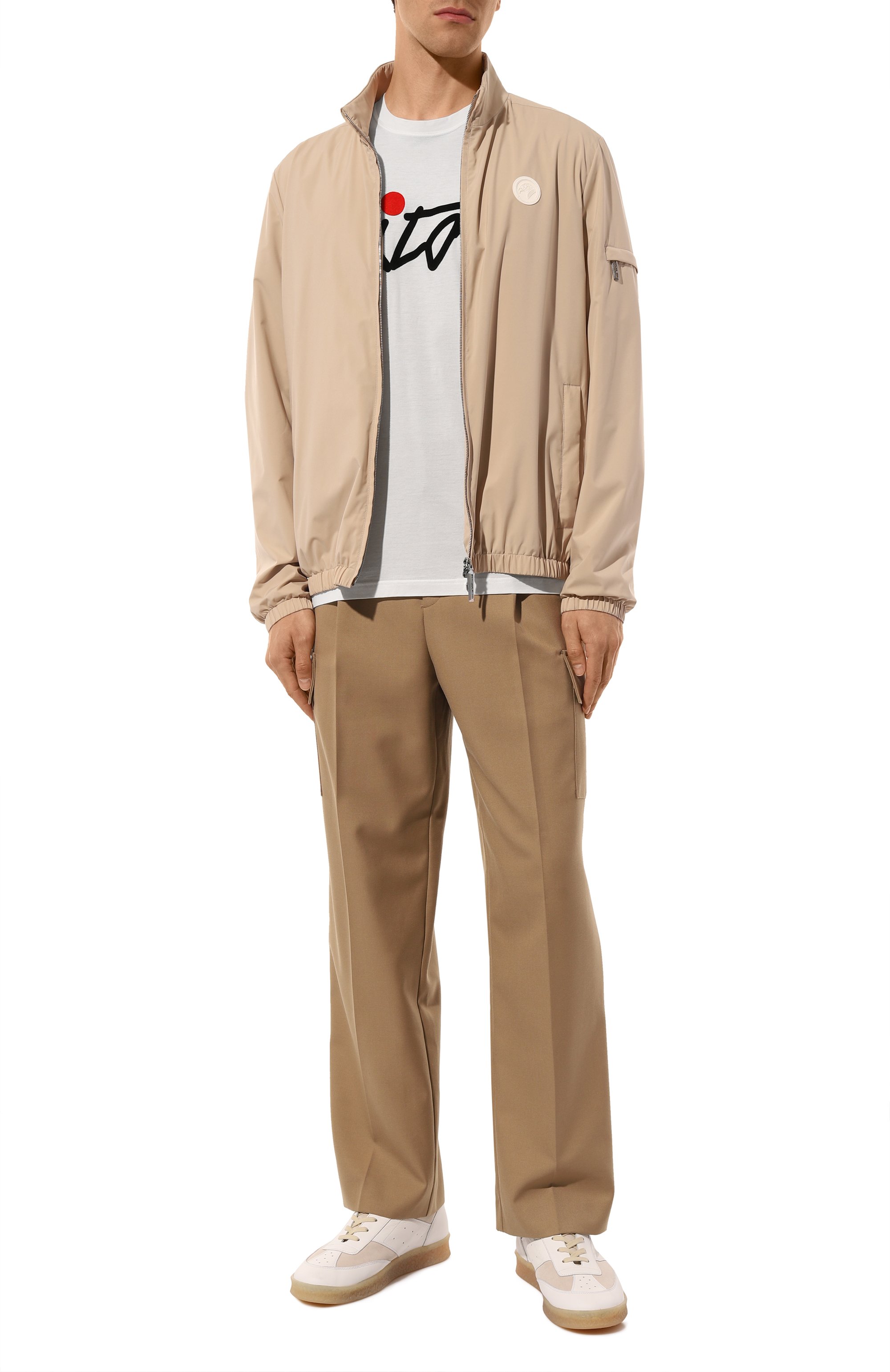 Хлопковая футболка KITON, арт. UMK0482HE, фото 2