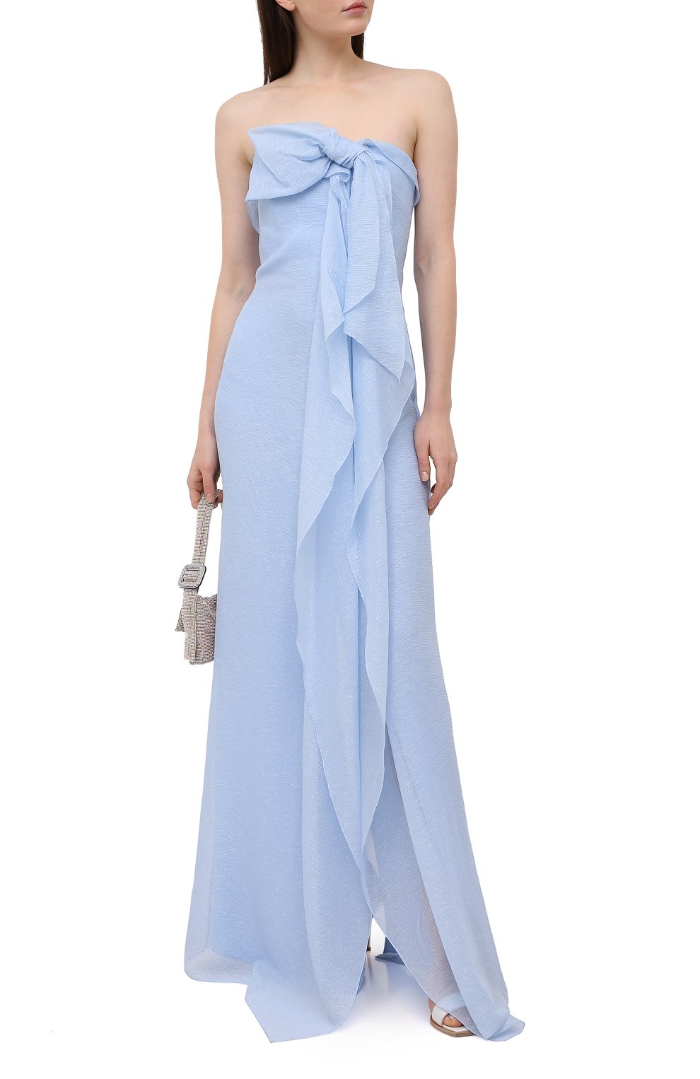Шелковое платье ROLAND MOURET, арт. SS21/S2216/F0432, фото 2