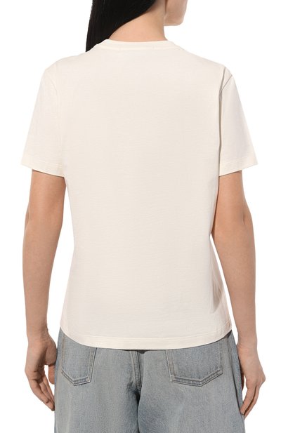 Хлопковая футболка MSGM, арт. 2000MDM510 200002, фото 4