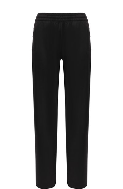Женские однотонные брюки прямого кроя с карманами VALENTINO, арт. QB3MD00B48W
