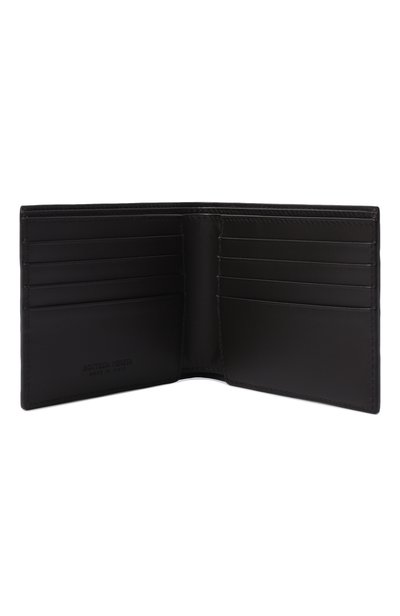 Кожаное портмоне BOTTEGA VENETA темно-коричневого цвета по цене 89950 руб., арт. 743211/V3US1, фото 3 Кожаное портмоне BOTTEGA VENETA, арт. 743211/V3US1, фото 3
