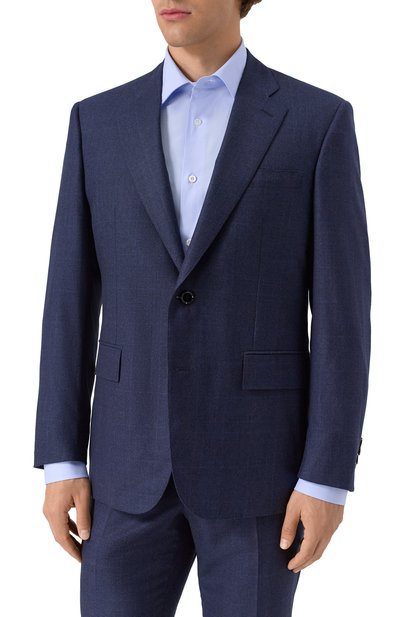 Шерстяной костюм STEFANO RICCI темно-синего цвета по цене 835000 руб., арт. S1SF432220/W0019T, фото 4 Шерстяной костюм STEFANO RICCI, арт. S1SF432220/W0019T, фото 4