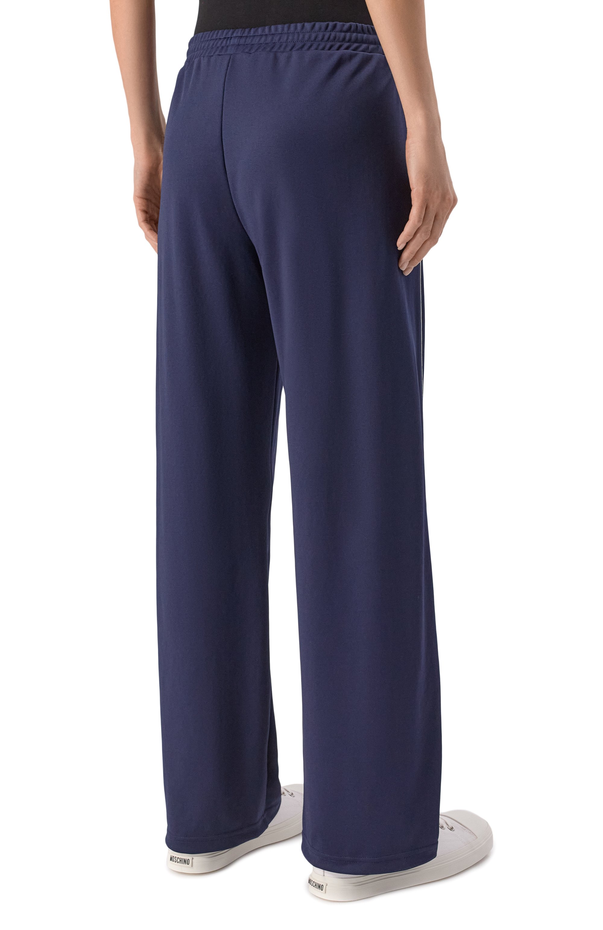 Брюки SPORTY AND RICH синего цвета по цене 26100 руб., арт. PA044508205BL32, фото 4 Брюки SPORTY AND RICH, арт. PA044508205BL32, фото 4