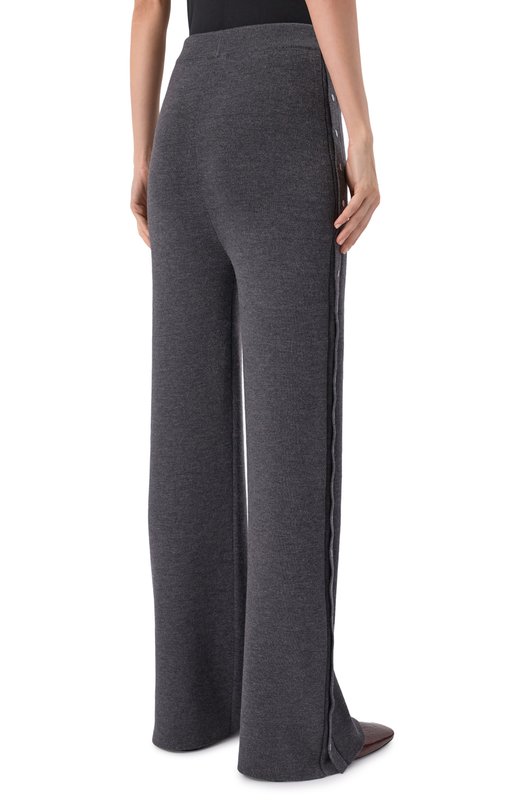 Шерстяные брюки Jil Sander J02KA0350/J14797 Серый  J02KA0350/J14797 Фото 4
