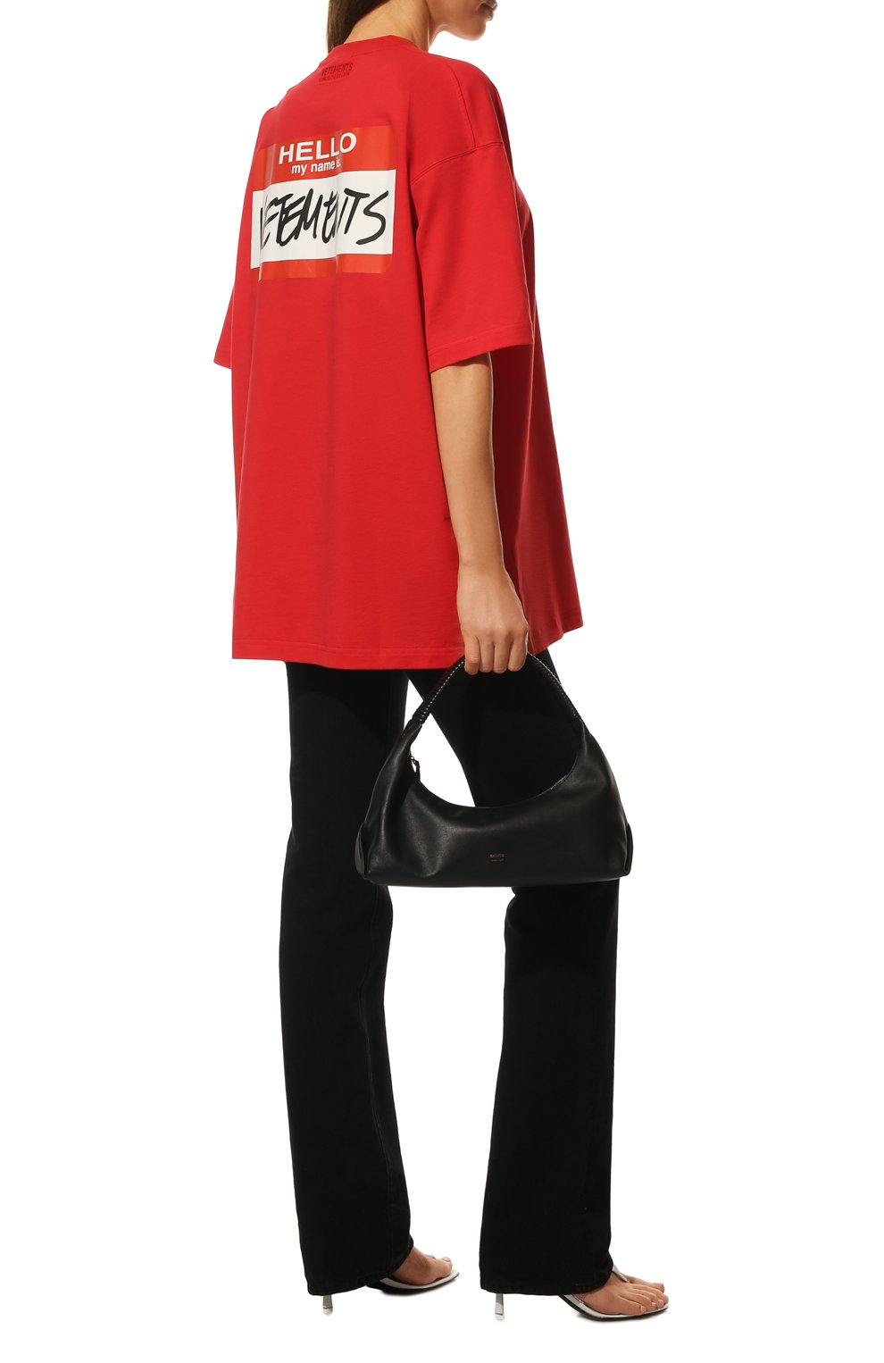 Хлопковая футболка VETEMENTS, арт. UE52TR140R 1602/W, фото 2