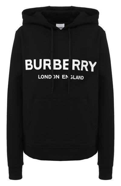 Женский хлопковое худи BURBERRY, арт. 8011652