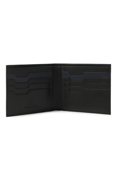 Кожаное портмоне ZILLI черного цвета по цене 139500 руб., арт. LP8001M1015VMAM00, фото 3 Кожаное портмоне ZILLI, арт. LP8001M1015VMAM00, фото 3