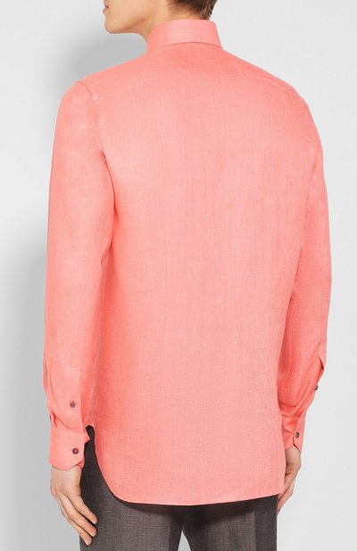 Льняная рубашка ZILLI, арт. MFR-MERCU-17092/RZ01, фото 4