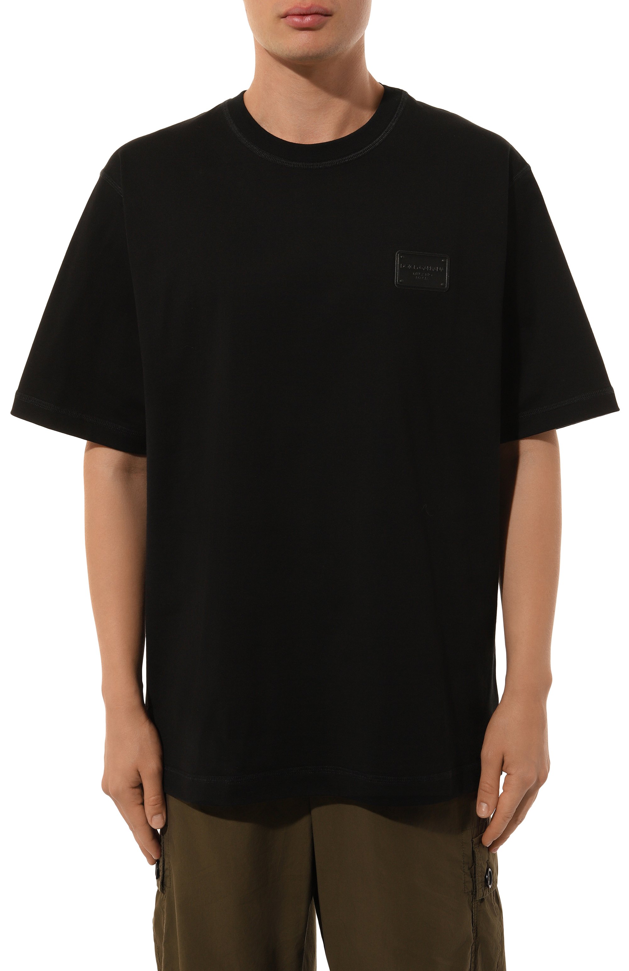 Хлопковая футболка DOLCE & GABBANA, арт. G8PN9T/G7NTW, фото 3