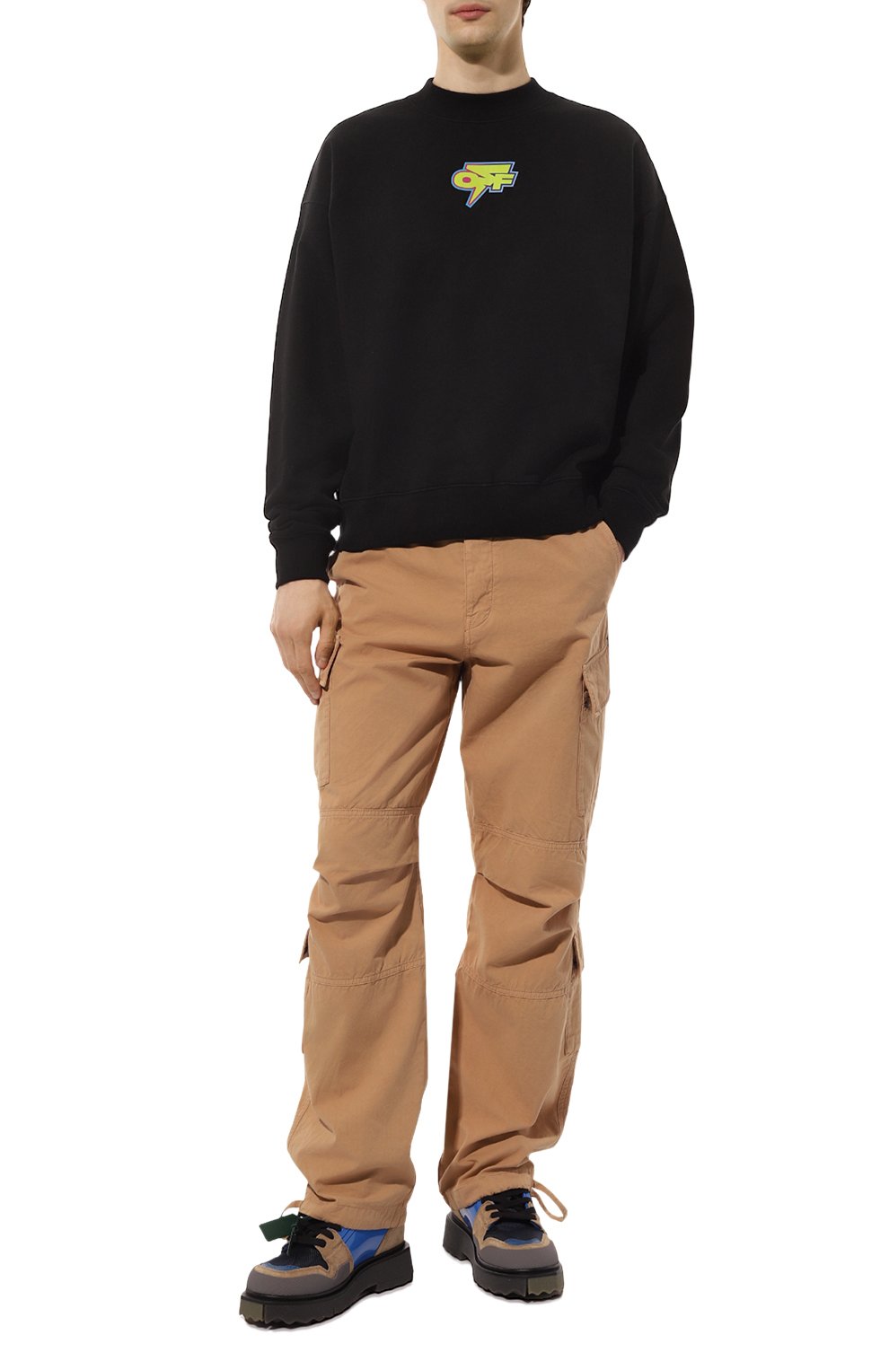 Комбинированные ботинки OFF-WHITE, арт. OMIA228F22LEA0014363, фото 2