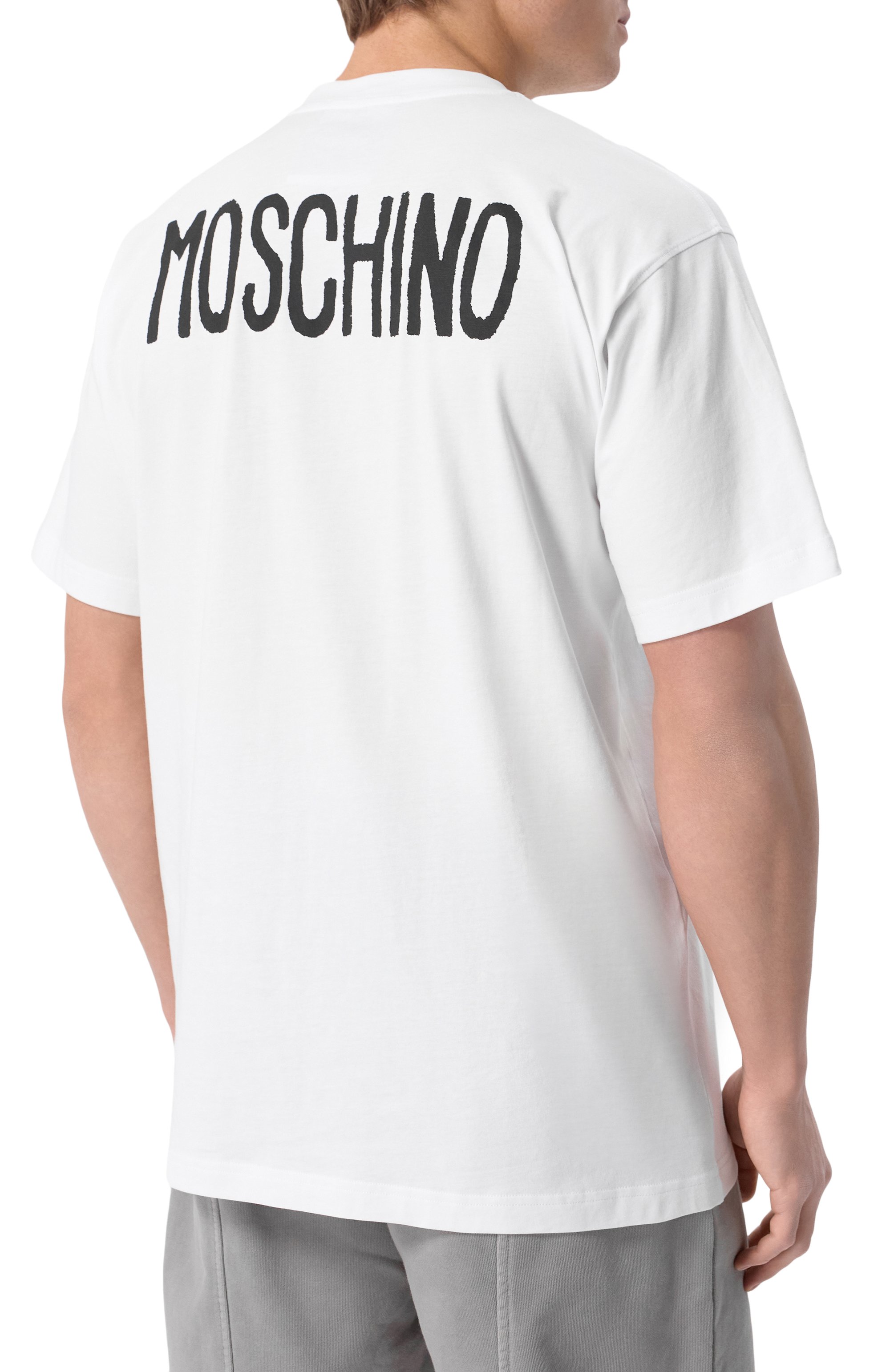 Хлопковая футболка MOSCHINO, арт. J0716/0241, фото 4