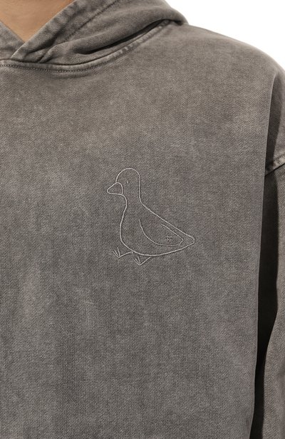 Хлопковое худи UNIQUE AS DUCK, арт. HOG1, фото 5