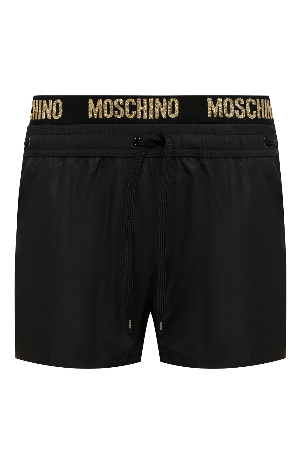 Плавки-шорты MOSCHINO черного цвета по цене 20600 руб., арт. A4218/9305, фото 1 Плавки-шорты MOSCHINO, арт. A4218/9305, фото 1