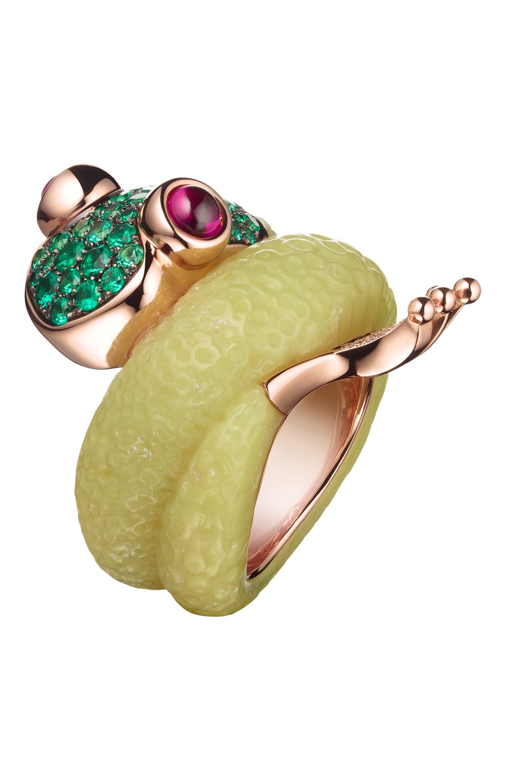 Кольцо DE GRISOGONO бесцветного цвета по цене 2340000 руб., арт. 52412/06, фото 1 Кольцо DE GRISOGONO, арт. 52412/06, фото 1