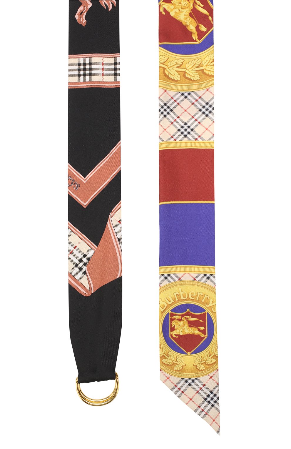 Шелковый шарф-бандо BURBERRY, арт. 8007672, фото 2