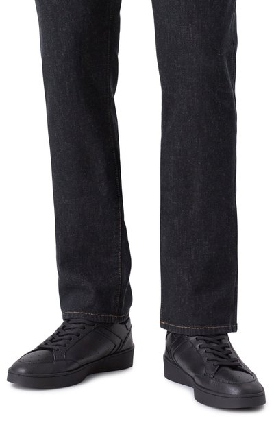 Кожаные кеды CANALI, арт. 493203/RC01210, фото 3