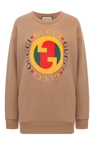 Женский хлопковый свитшот GUCCI, арт. 721361/XJFUL