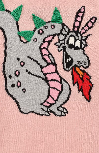 Платье из хлопка и шерсти STELLA MCCARTNEY, арт. 566507/SNM14, фото 3