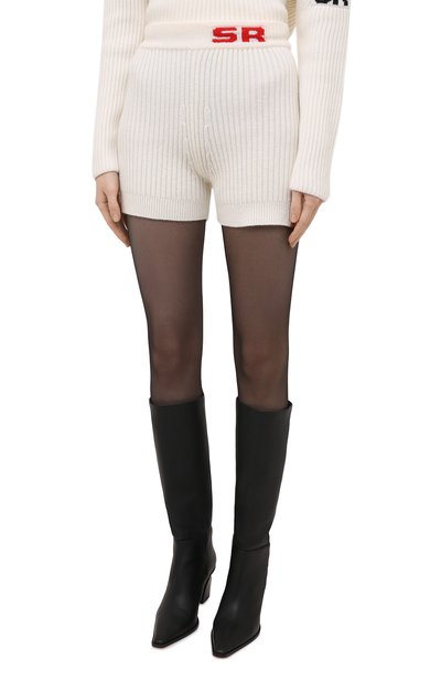 Шерстяные шорты SONIA RYKIEL кремового цвета по цене 42750 руб., арт. 121HP082-DF, фото 3 Шерстяные шорты SONIA RYKIEL, арт. 121HP082-DF, фото 3