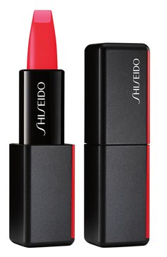 Матовая помада для губ modernmatte, 513 shock wave SHISEIDO  цвета, арт. 14789SH | Фото 1 (Материал внутренний: Не назначено; Региональные ограничения белый список (Axapta Mercury): Не проставлено; Финишное покрытие: Матовый; Нос: Не проставлено; Статус проверки: Проверена к�атегория)