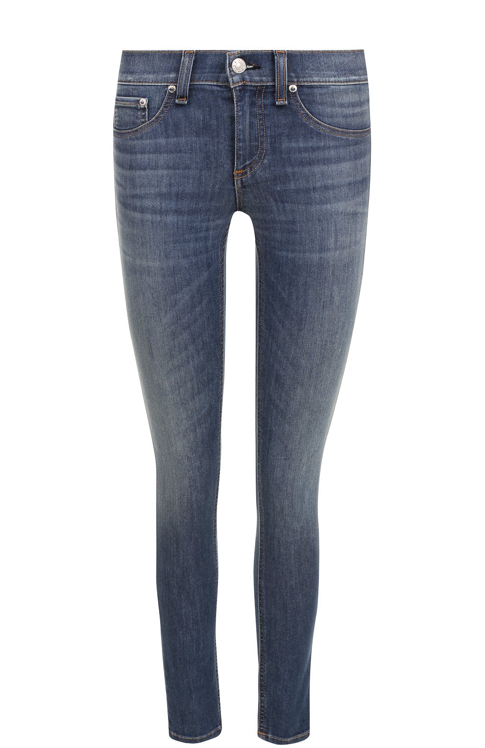 Джинсы-скинни с потертостями RAG AND BONE, арт. W1526K122RAE, фото 1