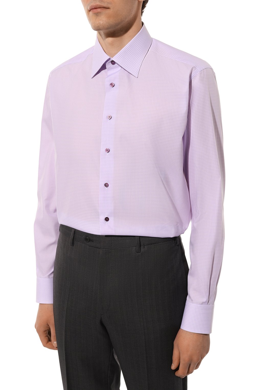 Хлопковая сорочка ZILLI, арт. MFZ-13068-365607/0001, фото 4