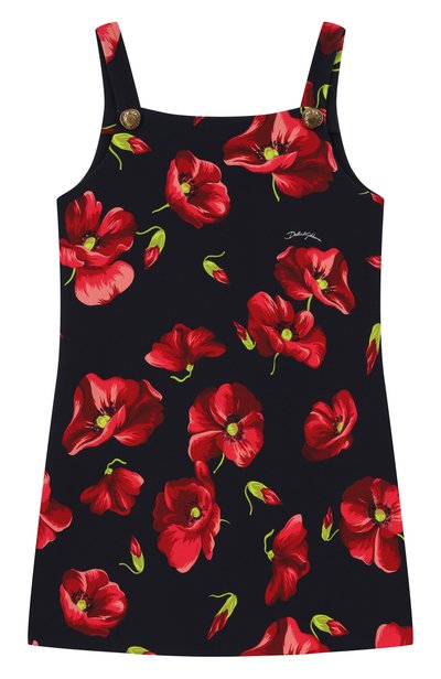 Хлопковый сарафан DOLCE & GABBANA, арт. L5JDBI/HSGBD