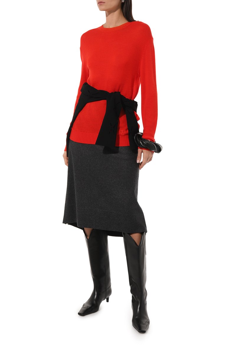 Шерстяная юбка JIL SANDER, арт. J40MA0115/J40119, фото 1
