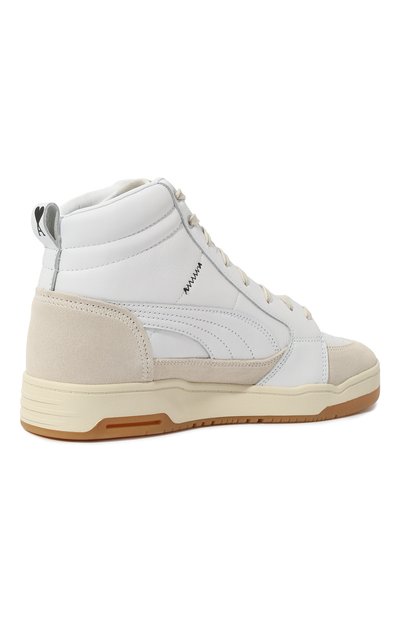 Кожаные кеды puma x ami slipstream mid PUMA, арт. 38434201, фото 5