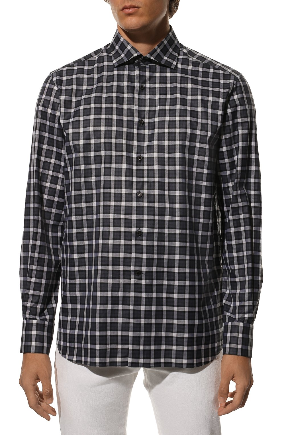 Хлопковая рубашка STEFANO RICCI, арт. MC005316/L2426, фото 3