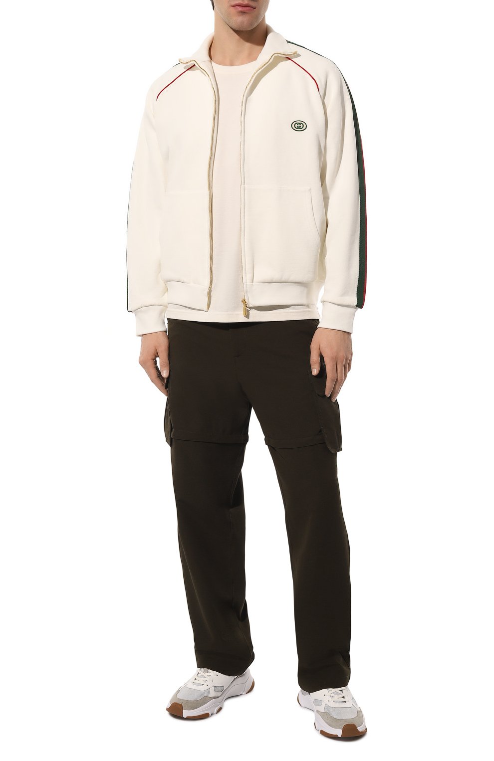 Хлопковая толстовка GUCCI, арт. 625405 XJCOE, фото 2