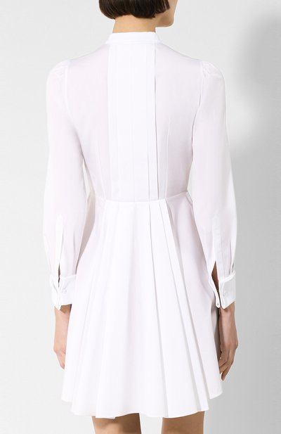 Хлопковое платье ALEXANDER MCQUEEN, арт. 609723/QAAAD, фото 4