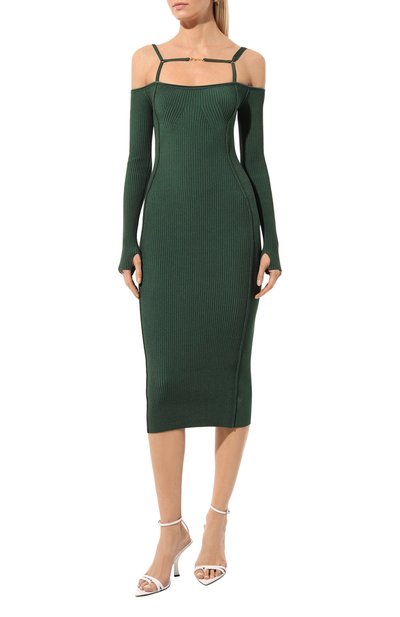 Платье из вискозы JACQUEMUS, арт. 22H/241KN365-2355, фото 3