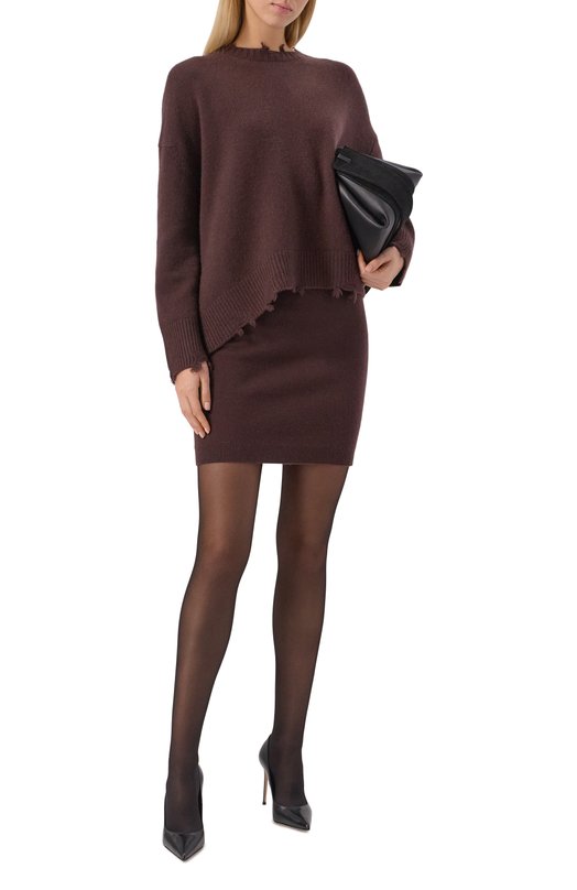 Кашемировый свитер Addicted MK896-1 Коричневый  MK896-1 Фото 2