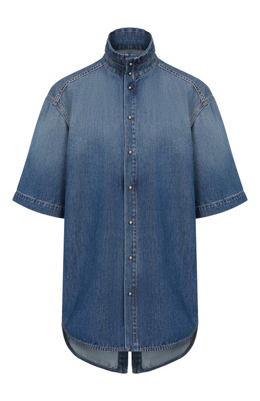 Джинсовая рубашка Darkpark WSH37 TBL01W075/R0BERTA-TENCEL DENIM C0LLAR SHIRT Синий WSH37 TBL01W075/R0BERTA-TENCEL DENIM C0LLAR SHIRT