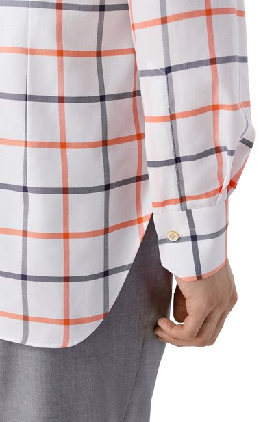 Хлопковая рубашка KITON, арт. UCCH09683, фото 5