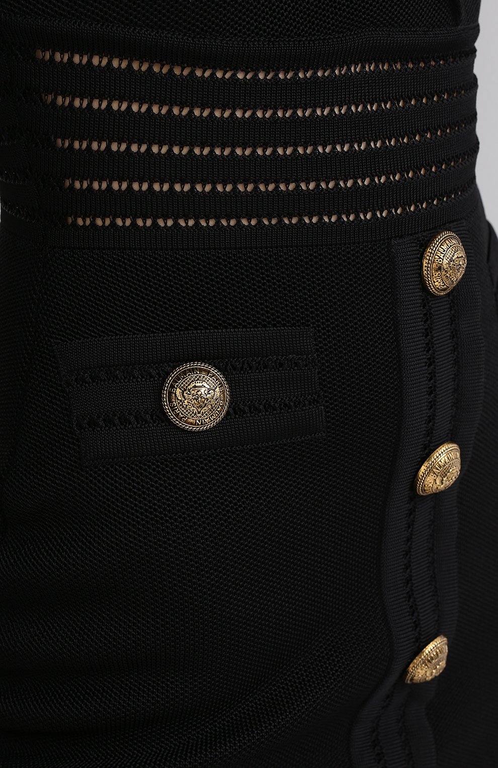 Платье из вискозы BALMAIN, арт. UF16338/K119, фото 5