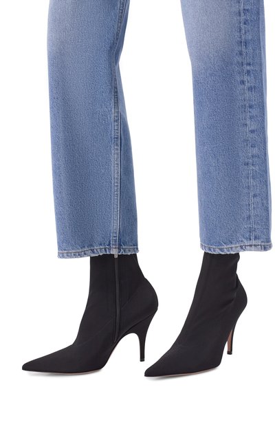 Текстильные ботильоны osaka 95 GIANVITO ROSSI, арт. G72835.95RIC.0SANER0, фото 2