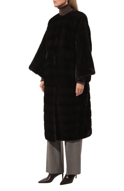 Шуба из норки KITON, арт. D58695K0549F02, фото 3