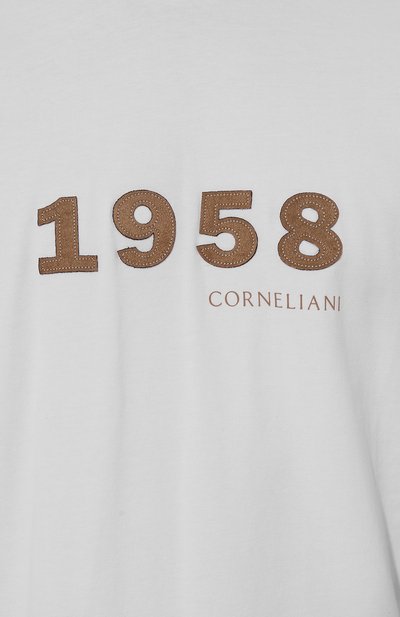 Хлопковая футболка CORNELIANI, арт. 94G587-9425044, фото 5