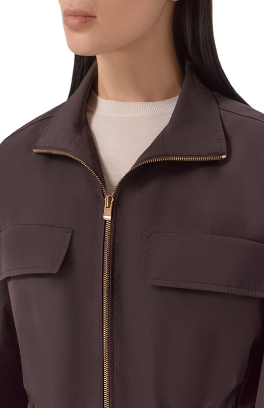 Парка Agnona TH1103E/U6025E Коричневый  TH1103E/U6025E Фото 5