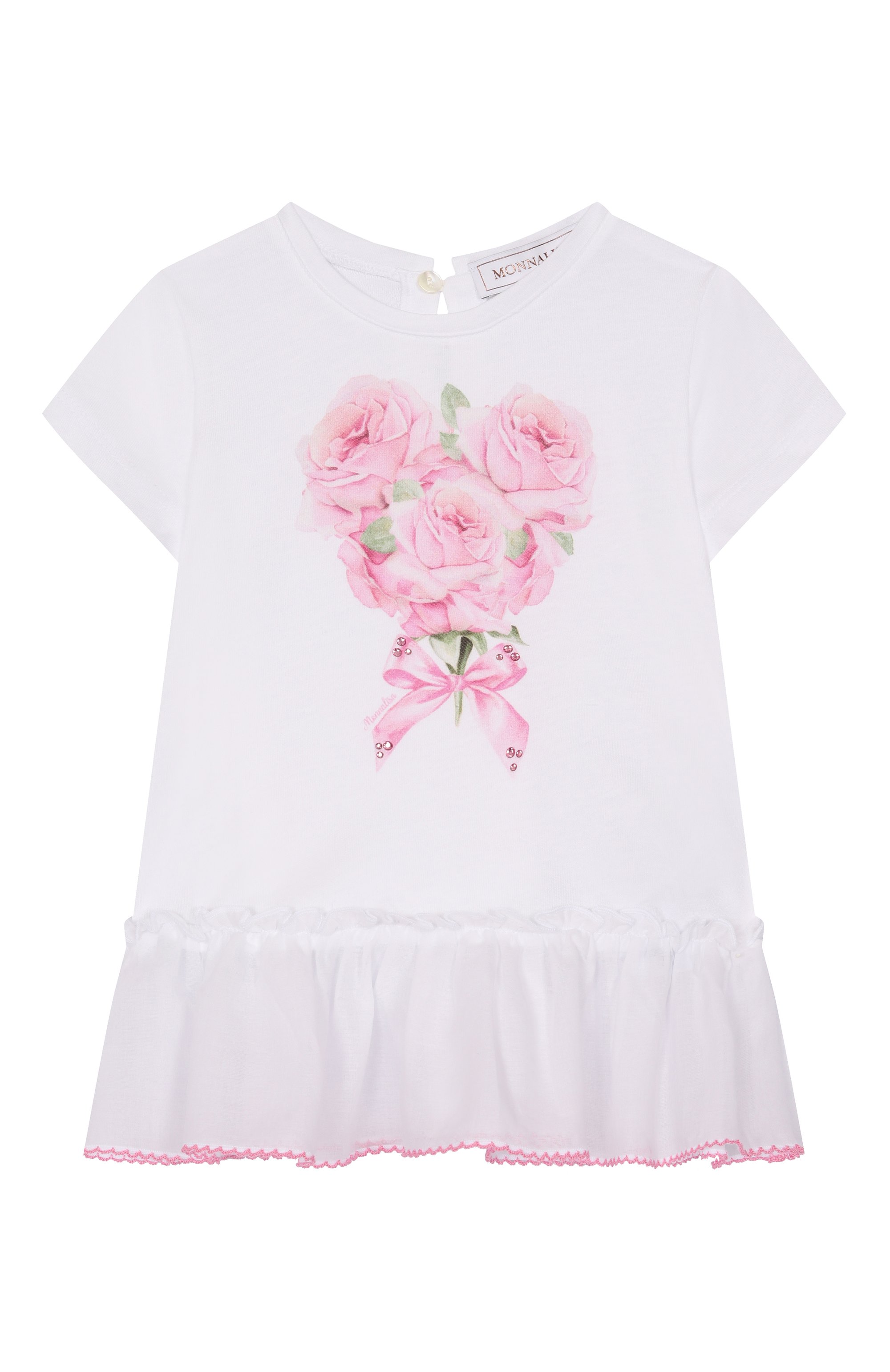 Комплект из футболки и легинсов MONNALISA, арт. 31E501, фото 2