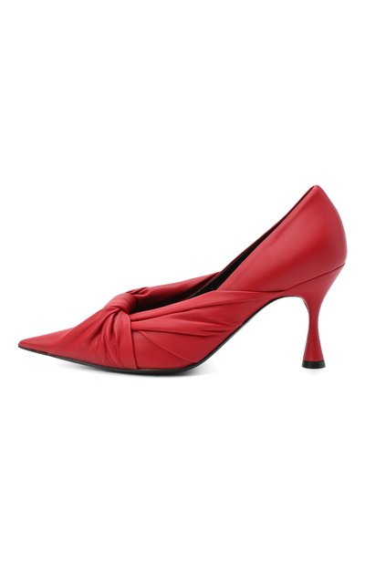 Кожаные туфли drapy BALENCIAGA, арт. 617578/WA2M0, фото 3