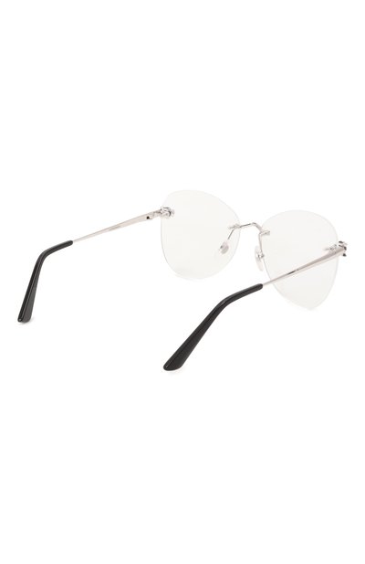 Оправа CARTIER серебряного цвета по цене 146000 руб., арт. CT0418 002, фото 4 Оправа CARTIER, арт. CT0418 002, фото 4