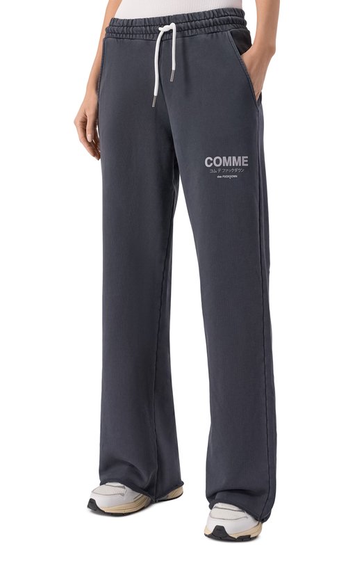 Хлопковые брюки Comme des Fuckdown CFABW01581 Серый  CFABW01581 Фото 3
