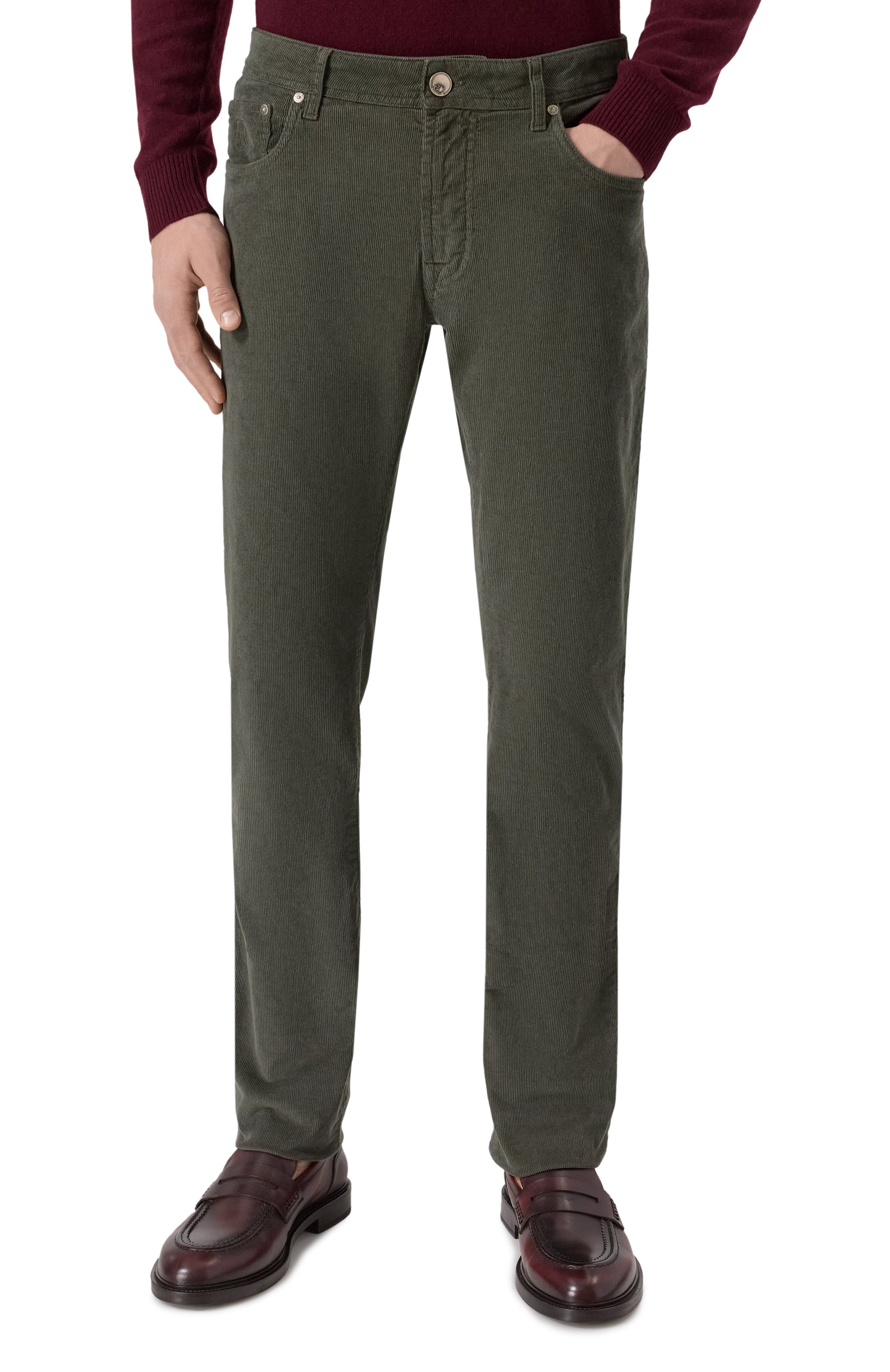 Вельветовые брюки CORNELIANI, арт. 944JL2-9420131, фото 3